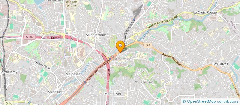 localisation de l'entreprise MONSIEUR SOUMAILA TRAORE à MARSEILLE