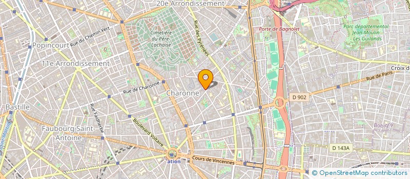 localisation de l'entreprise MONSIEUR SOUMANY CAMARA  PARIS