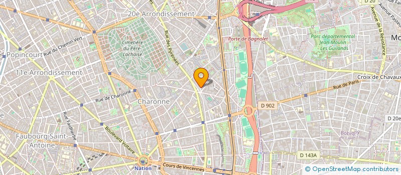 localisation de l'entreprise MONSIEUR SOUMARE HAMMED  PARIS