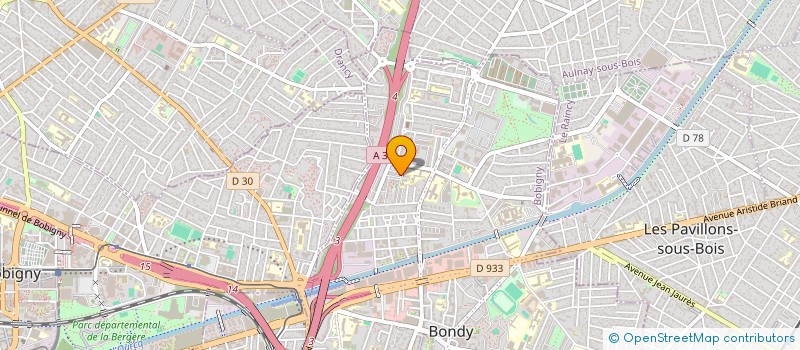 localisation de l'entreprise MONSIEUR SOUMAYLA COULIBALY  BONDY