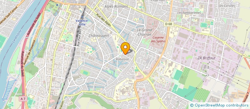 localisation de l'entreprise MONSIEUR SOUMOU YVES SANOU à VALENCE