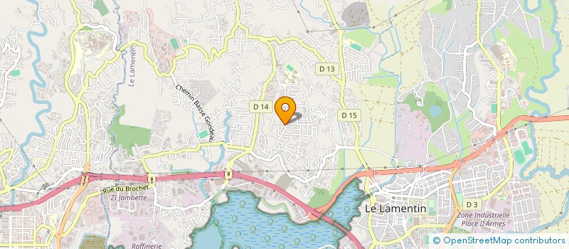 localisation de l'entreprise MONSIEUR SOUNDIATA CUPIT  LE LAMENTIN