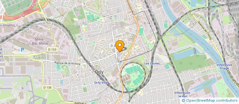 localisation de l'entreprise MONSIEUR SOUNDJA TAIME BERNABE  ORLY