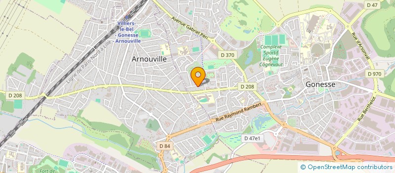 localisation de l'entreprise MONSIEUR SOUNSENG DO à GONESSE