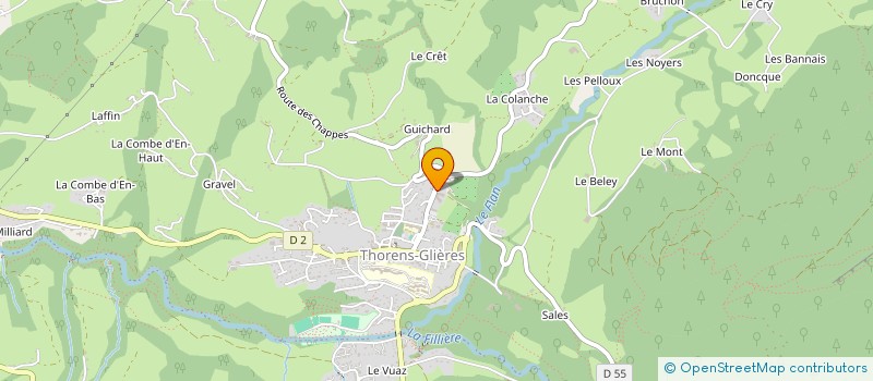 localisation de l'entreprise MONSIEUR SOUNY REINHARDT  FILLIERE