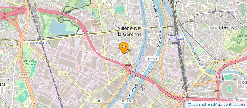 localisation de l'entreprise MONSIEUR SOURAKE TRAORE à VILLENEUVE-LA-GARENNE