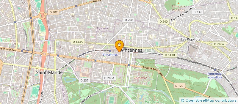 localisation de l'entreprise MONSIEUR SOUREDEY OUN  VINCENNES