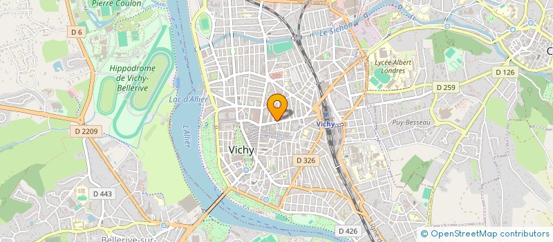 localisation de l'entreprise MONSIEUR SOUREN NECHANIAN  VICHY