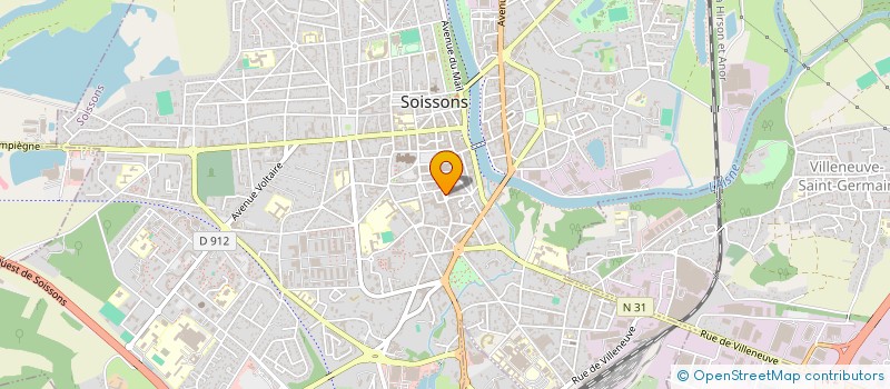 localisation de l'entreprise MONSIEUR SOURENE ARTINIAN à SOISSONS
