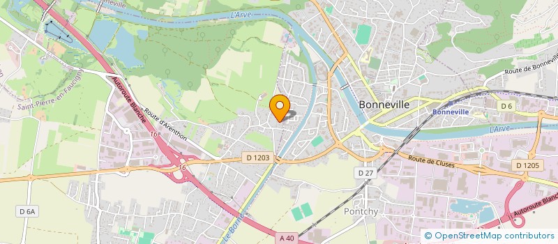 localisation de l'entreprise MONSIEUR SOURIGNA INTHIRATH  SAINT-PIERRE-EN-FAUCIGNY