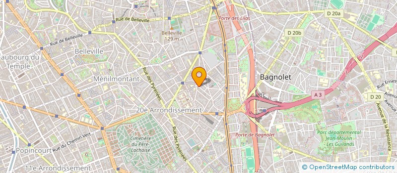 localisation de l'entreprise MONSIEUR SOURIGNETH SIVANH  PARIS