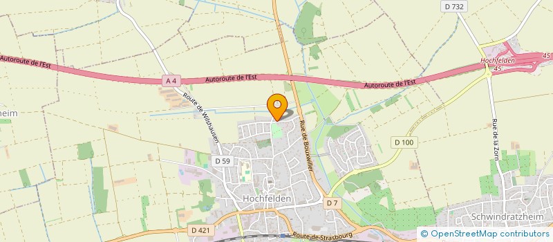 localisation de l'entreprise MONSIEUR SOURIYAWAT PHOUNSAVATH  HOCHFELDEN