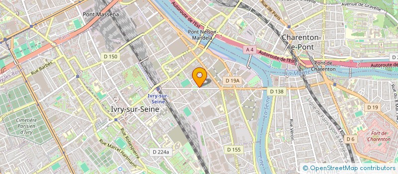 localisation de l'entreprise MONSIEUR SOUSA PINHEIRO  IVRY-SUR-SEINE