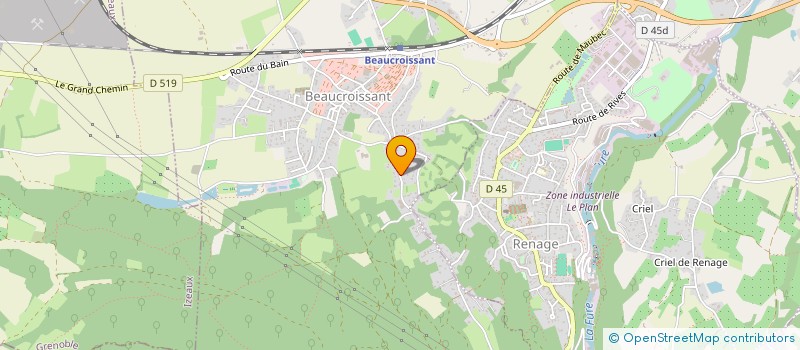 localisation de l'entreprise MONSIEUR SOUTH PHOMPHAKDY  BEAUCROISSANT