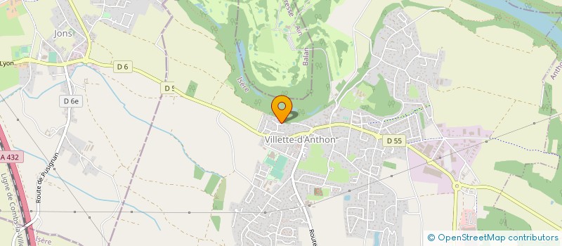 localisation de l'entreprise MONSIEUR SOUVANH MAOKHAMPHIOU  VILLETTE D'ANTHON