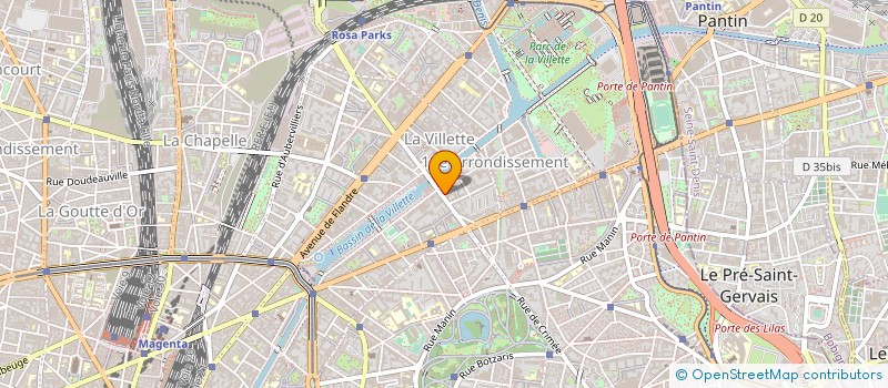 localisation de l'entreprise MONSIEUR SOVAN CHAN  PARIS