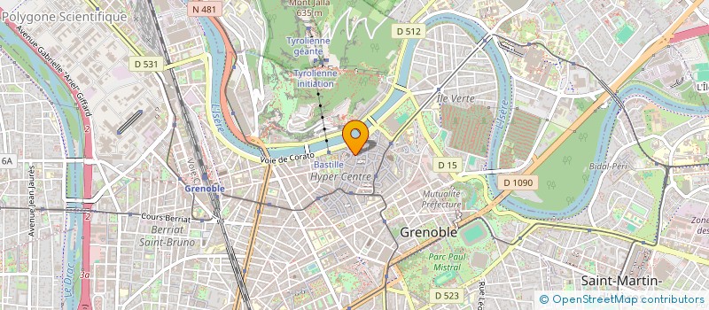 localisation de l'entreprise MONSIEUR SOVANARITH SIENG  GRENOBLE