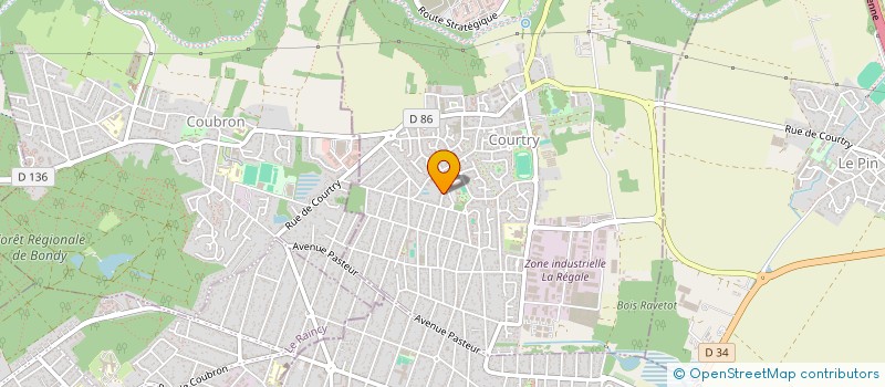 localisation de l'entreprise MONSIEUR SOVANNARA KEM  COURTRY
