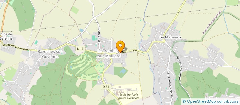 localisation de l'entreprise MONSIEUR SOVANTHA KHUY à LE TREMBLAY-SUR-MAULDRE