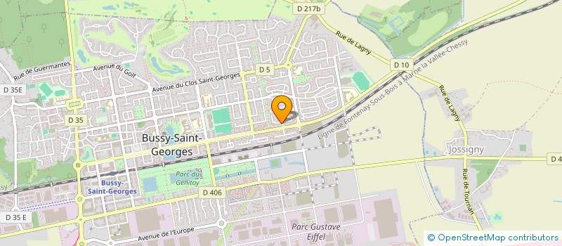 localisation de l'entreprise MONSIEUR SOVITHYA MUON  BUSSY-SAINT-GEORGES