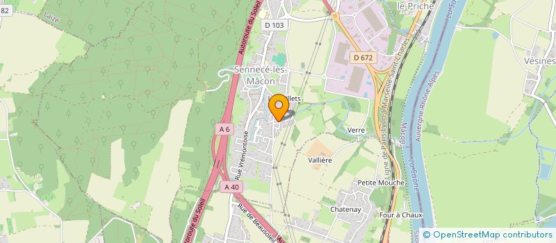 localisation de l'entreprise MONSIEUR SOVOEURT SIM  MACON