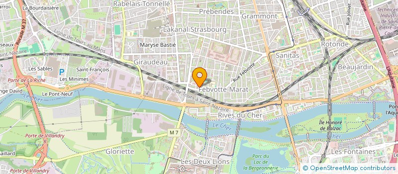 localisation de l'entreprise MONSIEUR SOW MAHAMAT  TOURS