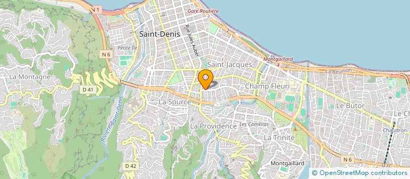 localisation de l'entreprise MONSIEUR SOYFIDINE MALIDE  SAINT-DENIS