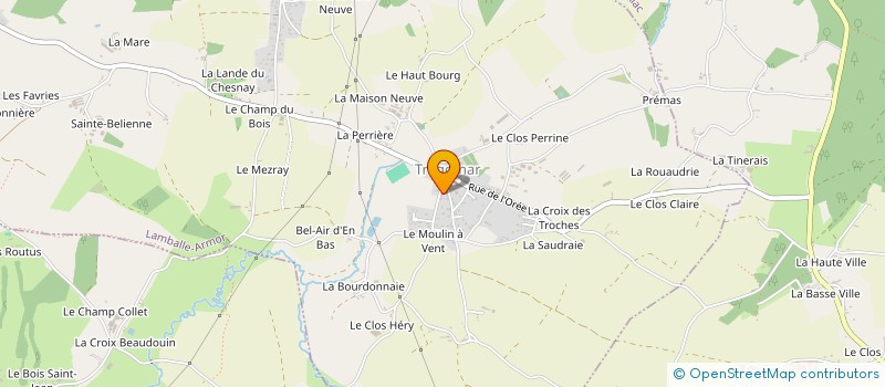 localisation de l'entreprise MONSIEUR SP KALOMBO MUKENYI  LAMBALLE-ARMOR