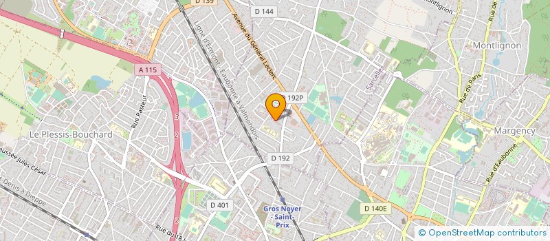 localisation de l'entreprise MONSIEUR SP NGUMBU ADA à SAINT-PRIX