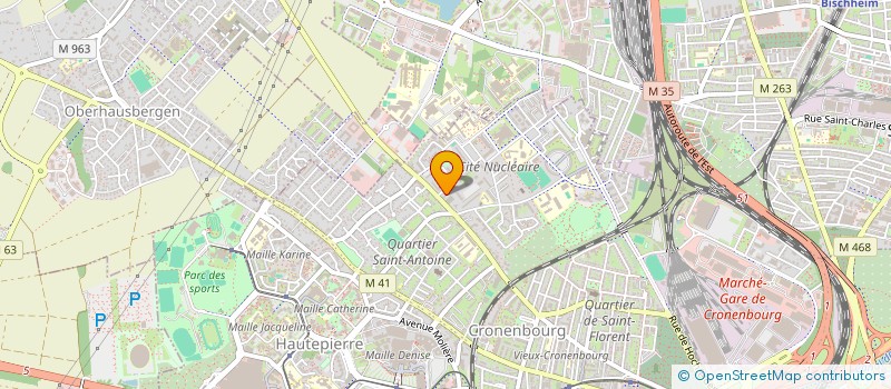 localisation de l'entreprise MONSIEUR SPARTAK IVANIAN  STRASBOURG