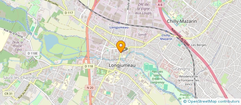 localisation de l'entreprise MONSIEUR SPC ABDUL REHMAN à LONGJUMEAU