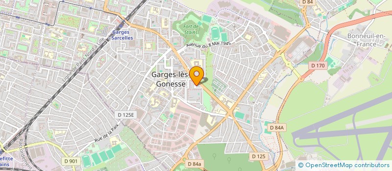 localisation de l'entreprise MONSIEUR SPC AMANULLAH  GARGES-LES-GONESSE