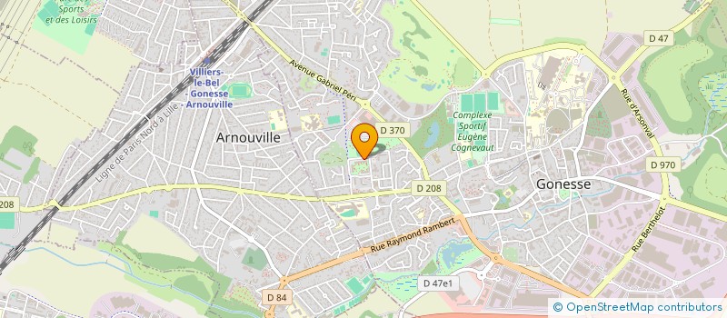 localisation de l'entreprise MONSIEUR SPC BANINI à GONESSE