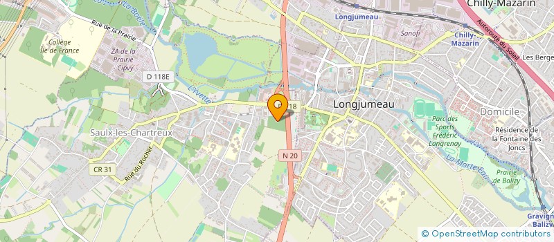 localisation de l'entreprise MONSIEUR SPC LUZEMBA  NZOLANI  SAULX-LES-CHARTREUX