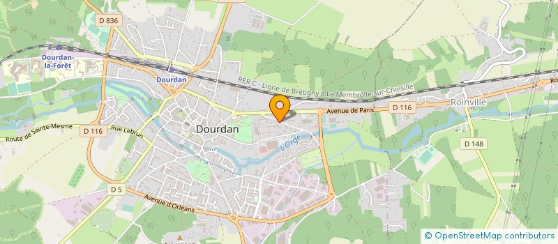 localisation de l'entreprise MONSIEUR SPC MADUDA MA N LEMVO à DOURDAN