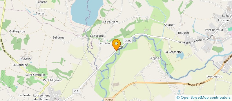 localisation de l'entreprise MONSIEUR SPENCER AUSTIN  SERIGNAC-PEBOUDOU