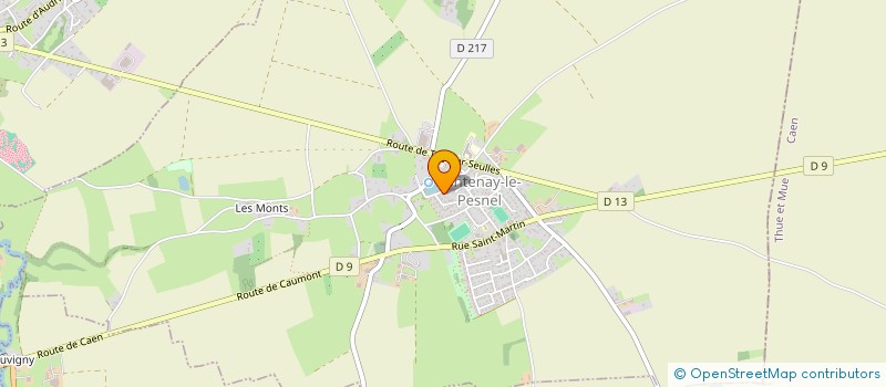 localisation de l'entreprise MONSIEUR SPENCER DURAND à FONTENAY-LE-PESNEL
