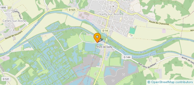 localisation de l'entreprise MONSIEUR SPENCER JONES  VAILLY-SUR-AISNE