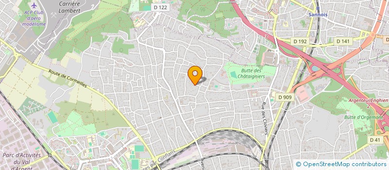 localisation de l'entreprise MONSIEUR SPENSER CHARLES  ARGENTEUIL