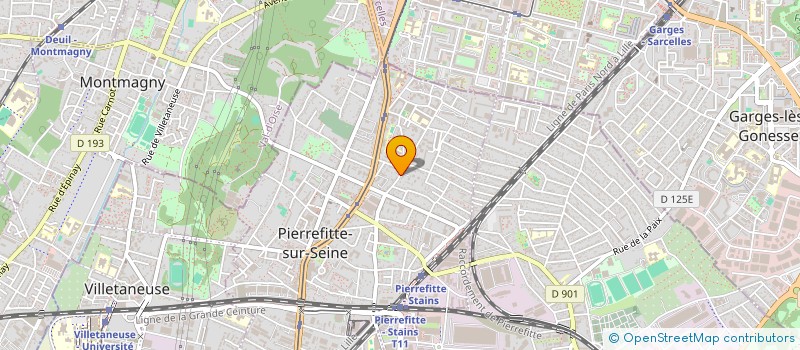 localisation de l'entreprise MONSIEUR SPIRIDON ENACHI à PIERREFITTE-SUR-SEINE