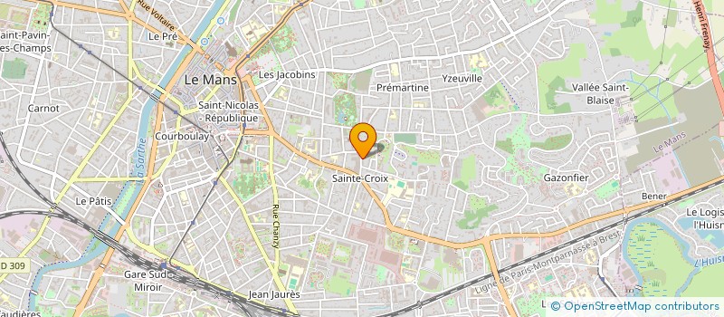 localisation de l'entreprise MONSIEUR SPYRIDON GOULIARMIS à LE MANS