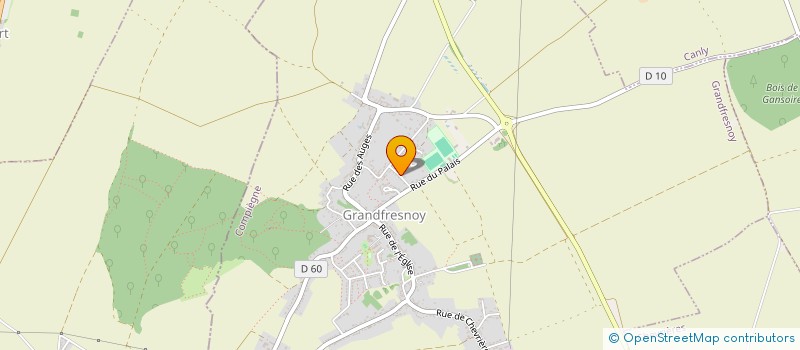 localisation de l'entreprise MONSIEUR SRDAN POPOVIC  GRANDFRESNOY