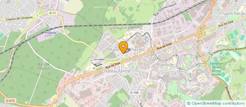localisation de l'entreprise MONSIEUR SRDJAN ZEKIROVSKI à BESANCON