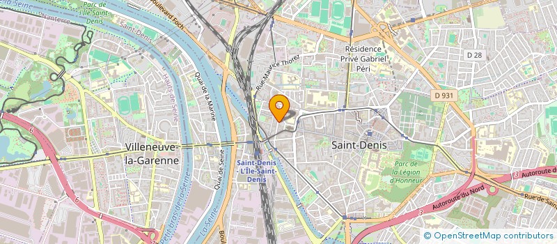 localisation de l'entreprise MONSIEUR SREE BISWAS  BOBIGNY