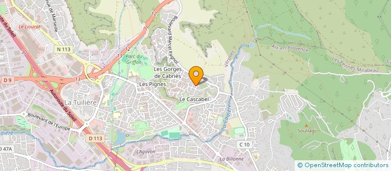 localisation de l'entreprise MONSIEUR SREPHAN VILAR  SAUSSET-LES-PINS