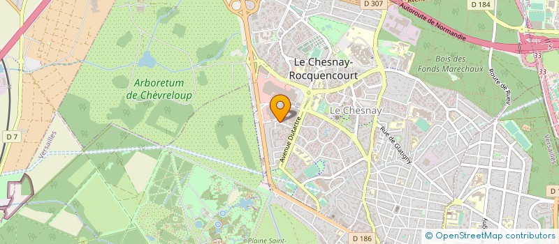 localisation de l'entreprise MONSIEUR SREPHANE PASQUALE  LE CHESNAY-ROCQUENCOURT