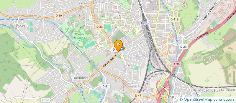 localisation de l'entreprise MONSIEUR SRETEN DOCEVSKI à BAVILLIERS