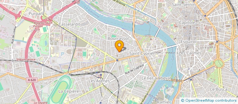 localisation de l'entreprise MONSIEUR SRI LIEUTARD  TOULOUSE