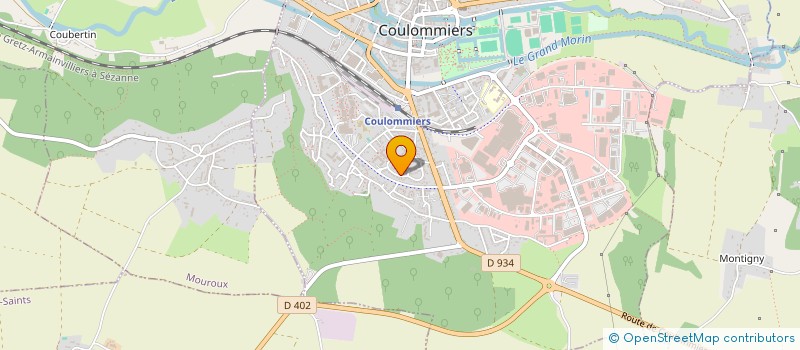 localisation de l'entreprise MONSIEUR SRIEJ AYOUB à COULOMMIERS