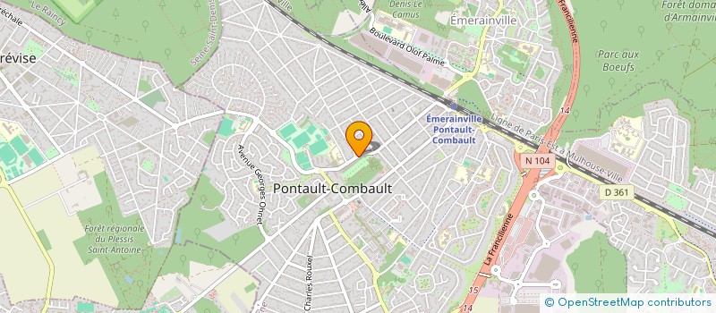 localisation de l'entreprise MONSIEUR SRIJANAKAN KUNARATNAM à PONTAULT-COMBAULT